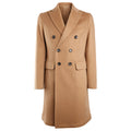 Loro Piana Fabric Men Coat Double-Breasted Cashmere Beige