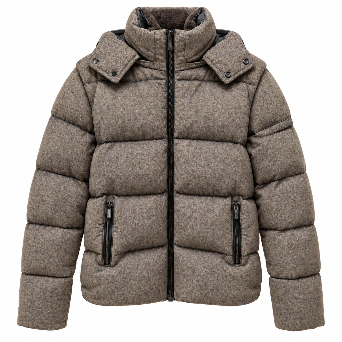 moorer Men Jacket Raul Grey