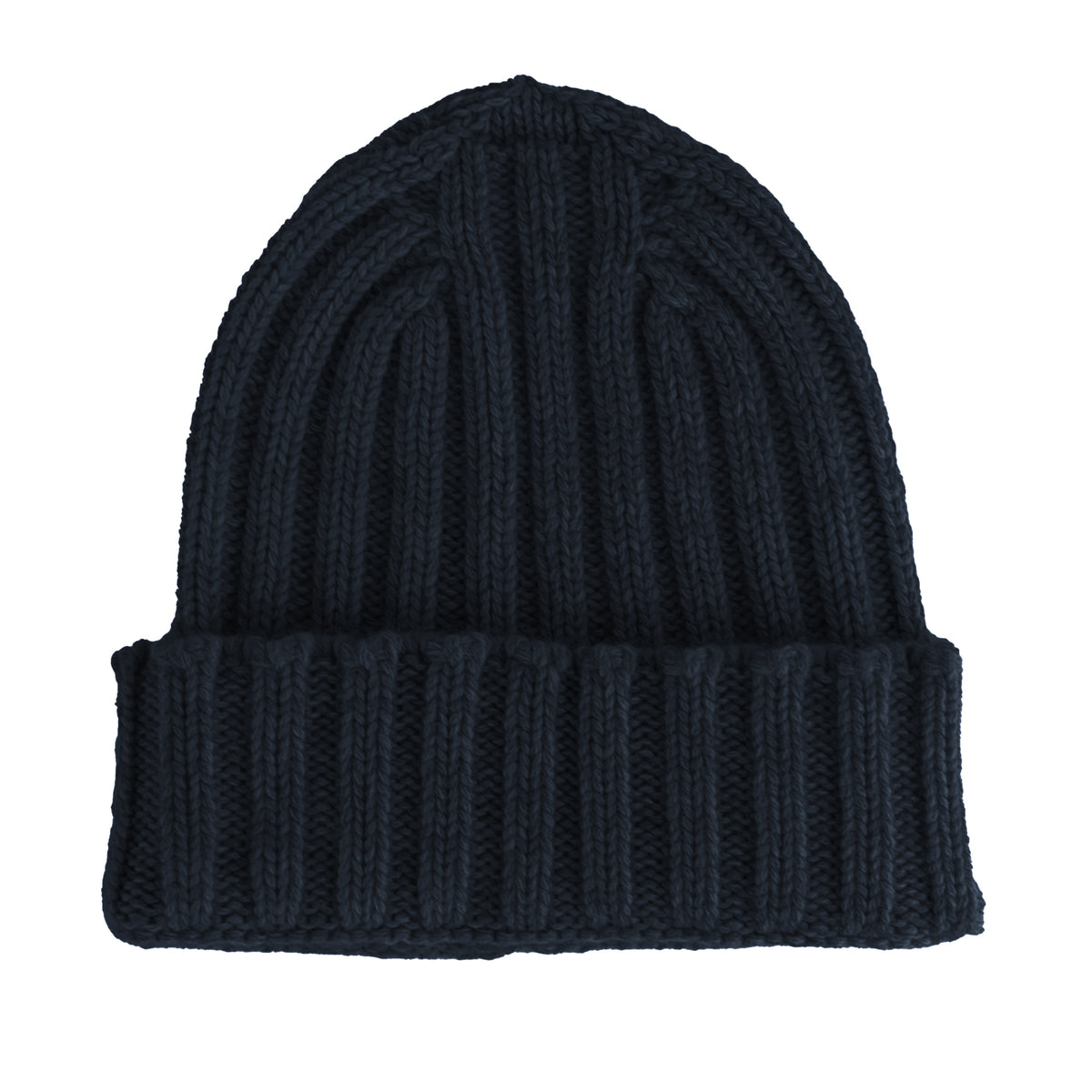 100% Cashmere Unisex Beanie Cashmere Blue
