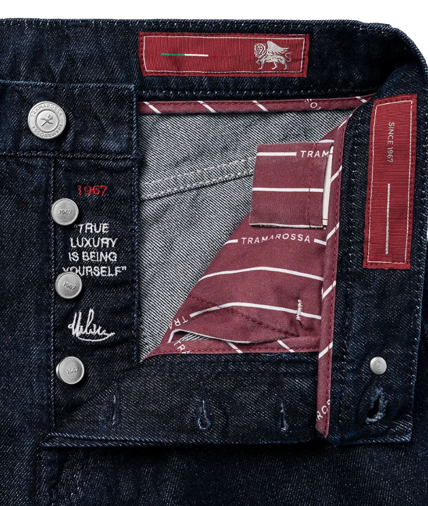 Tramarossa Men DANTE STRAIGHT Denim SCURO Jeans Blue