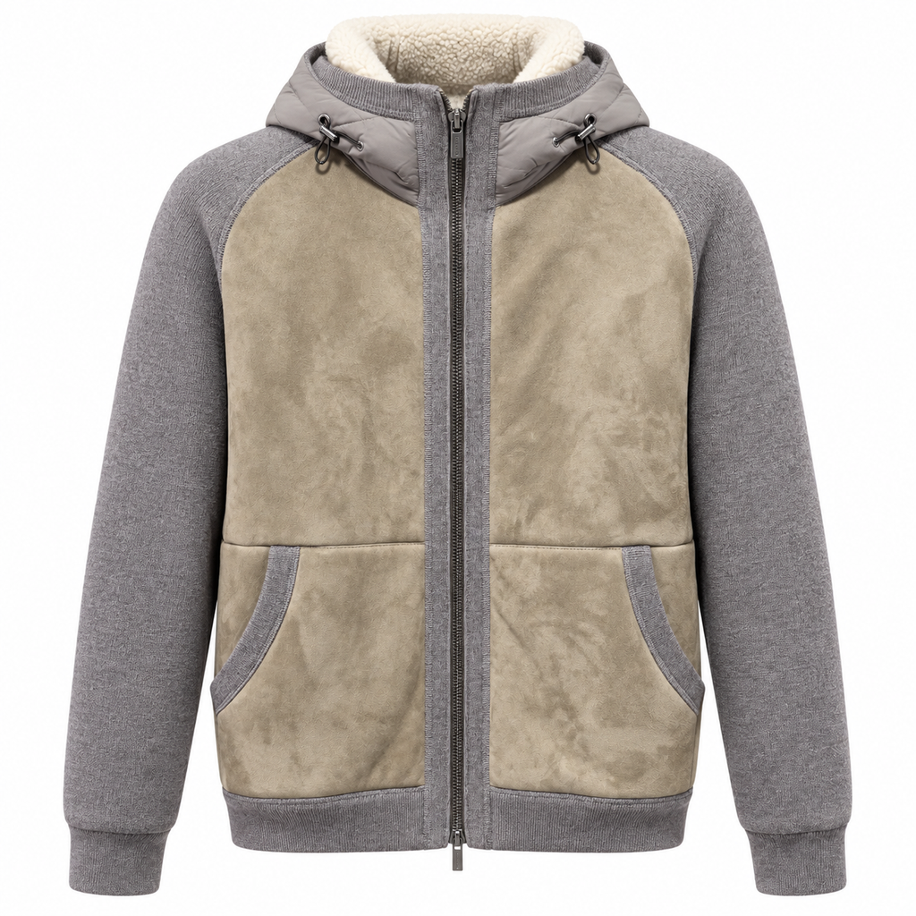 moorer Men Jacket Daran Grey