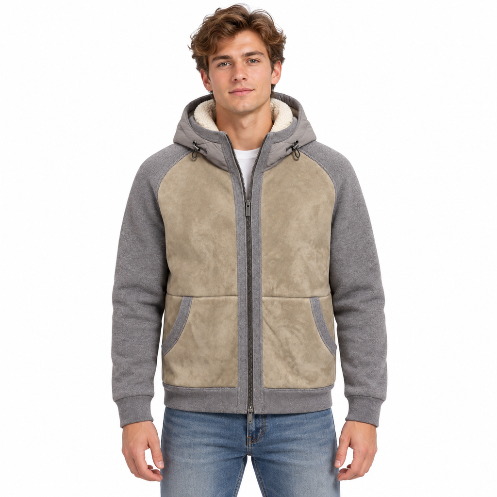 moorer Men Jacket Daran Grey