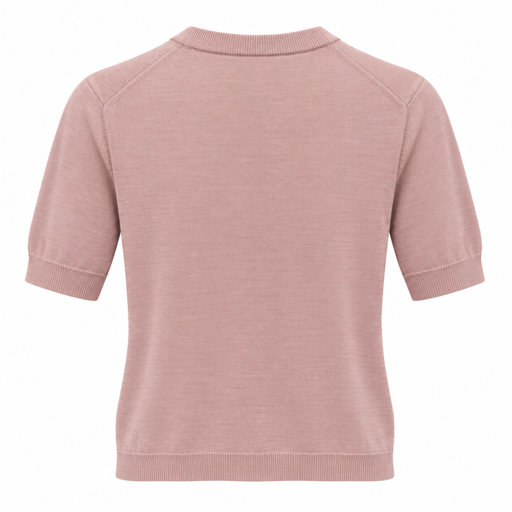 anna molinari Women T-Shirt Crew Neck Pink