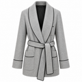 Dolce & Gabbana Men Coat Cashmere Grey