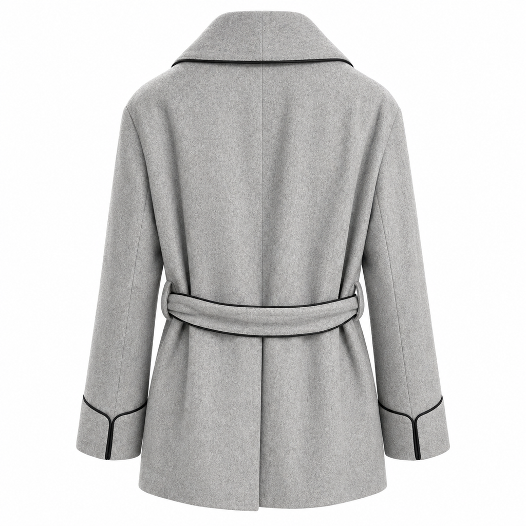 Dolce & Gabbana Men Coat Cashmere Grey