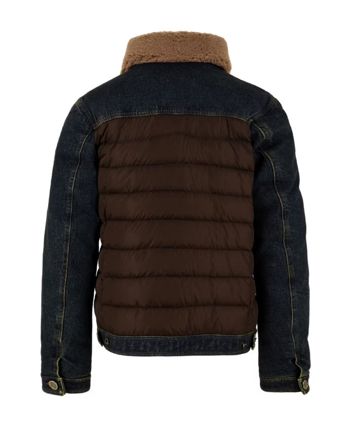 Moorer Men Jacket Mondor Fur Brown