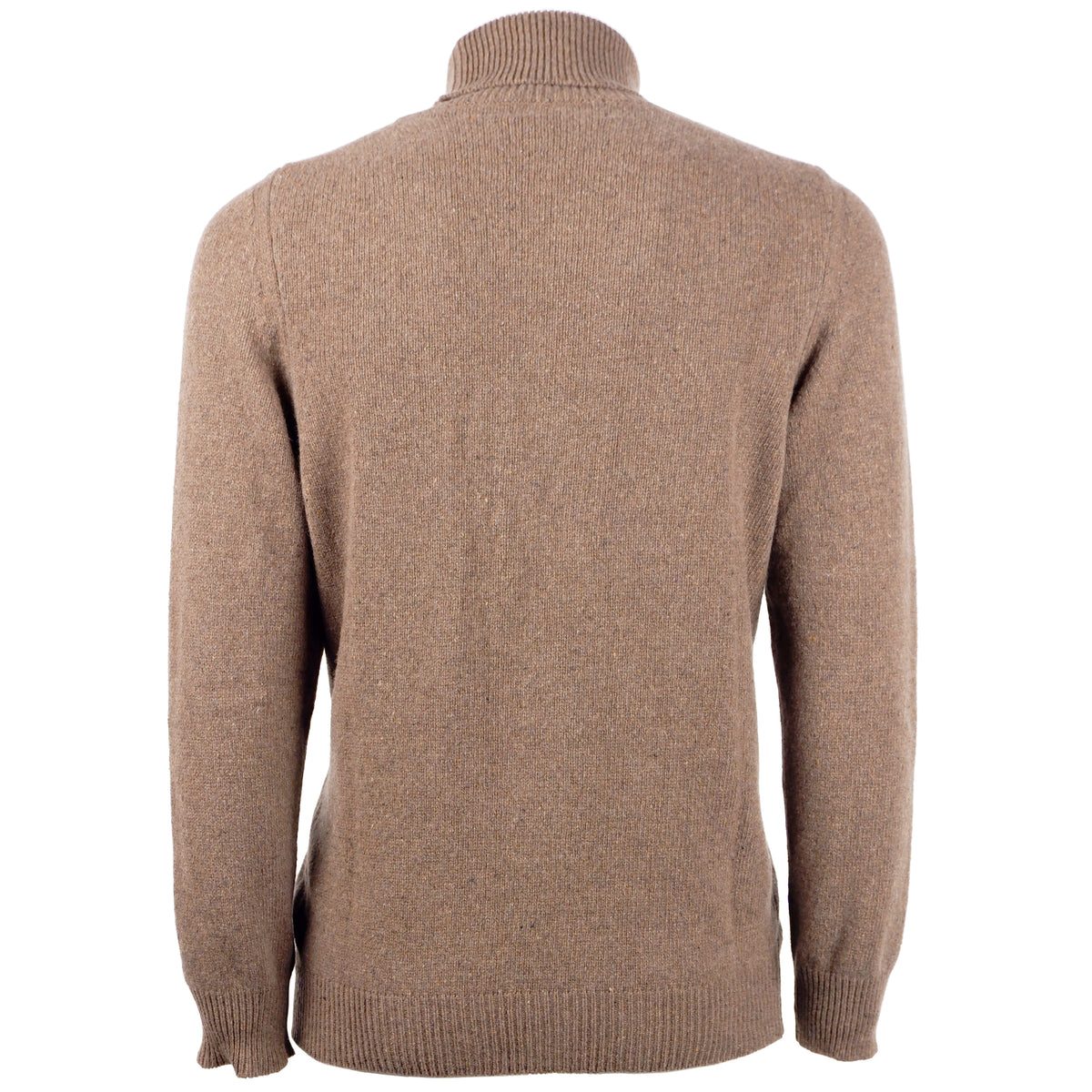 Emilio Romanelli Men Turtleneck Cashmere Brown