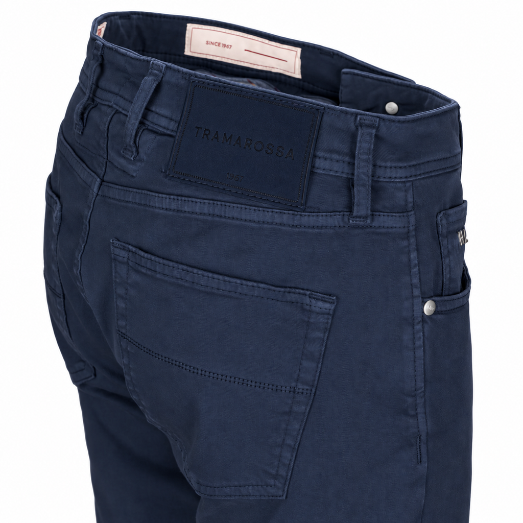 Tramarossa Men Soft Dye Dark Jeans Blue