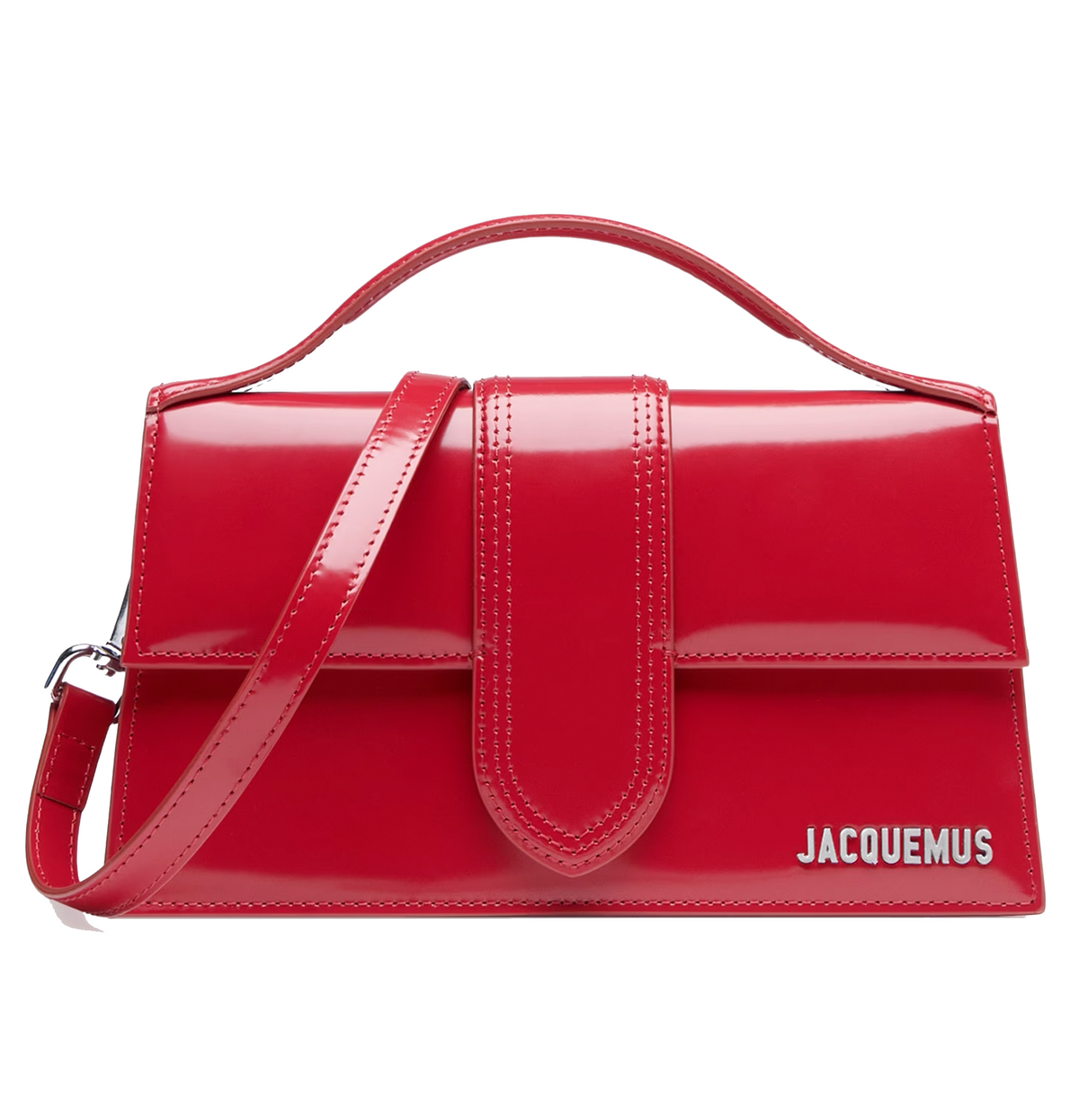 Jacquemus Women Bambino Crossbody Bags Red