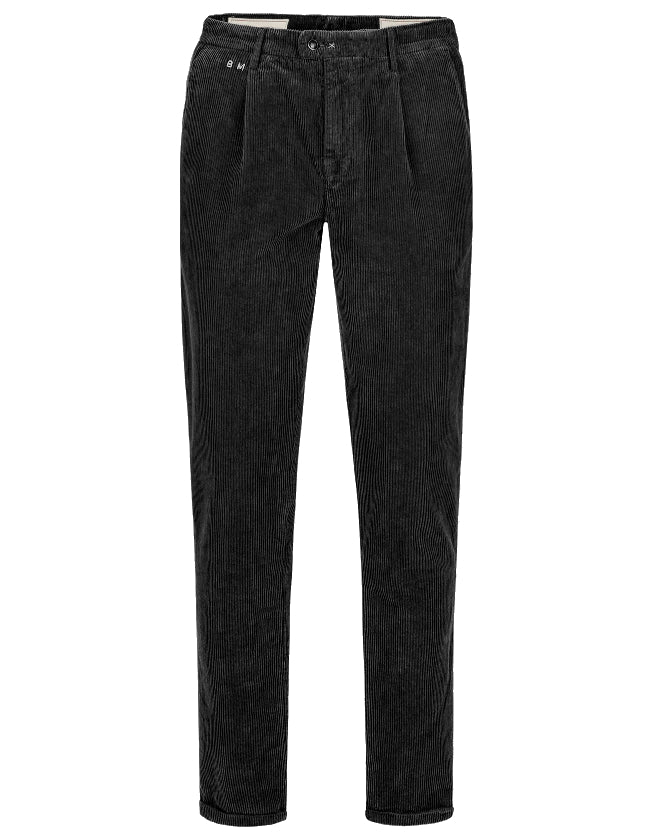 Tramarossa Men Trousers Chino Alberto Velvet Black