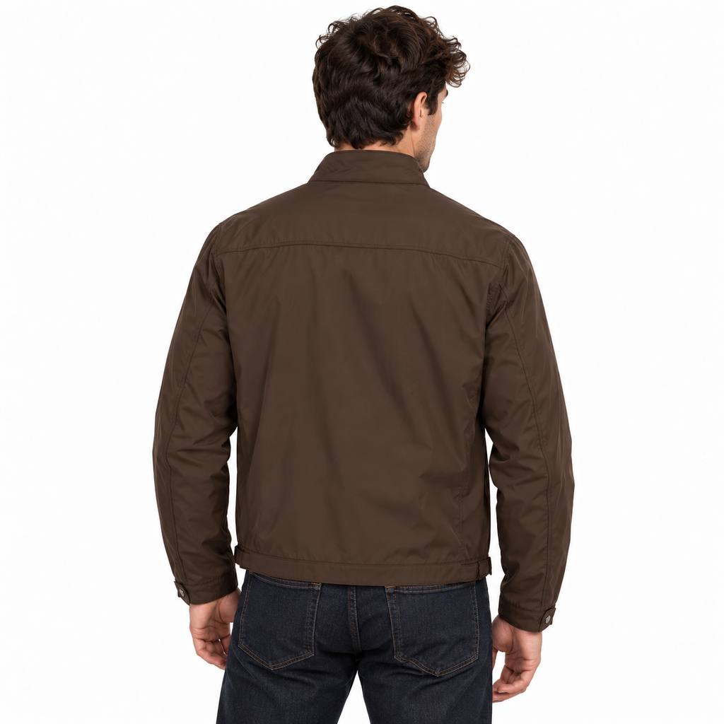 Moorer Men Jacket Vangi Brown