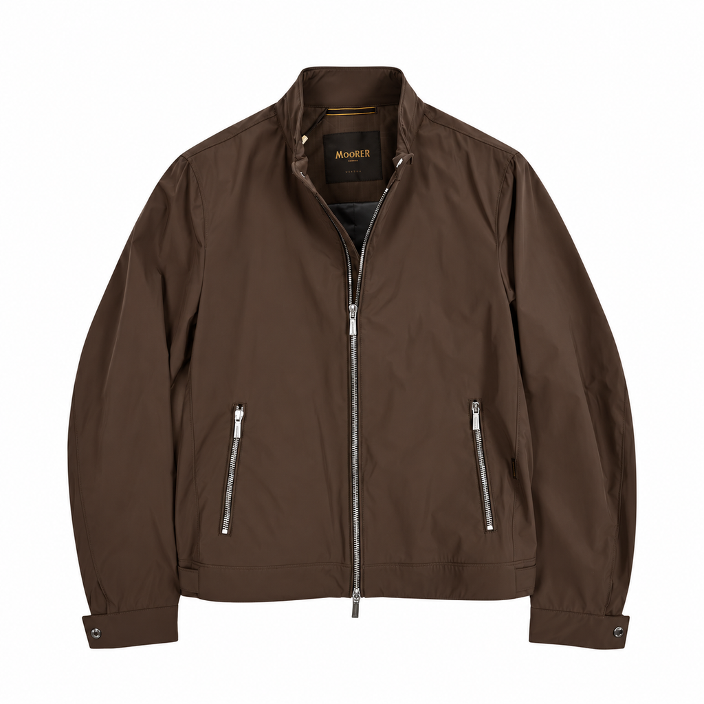 Moorer Men Jacket Vangi Brown