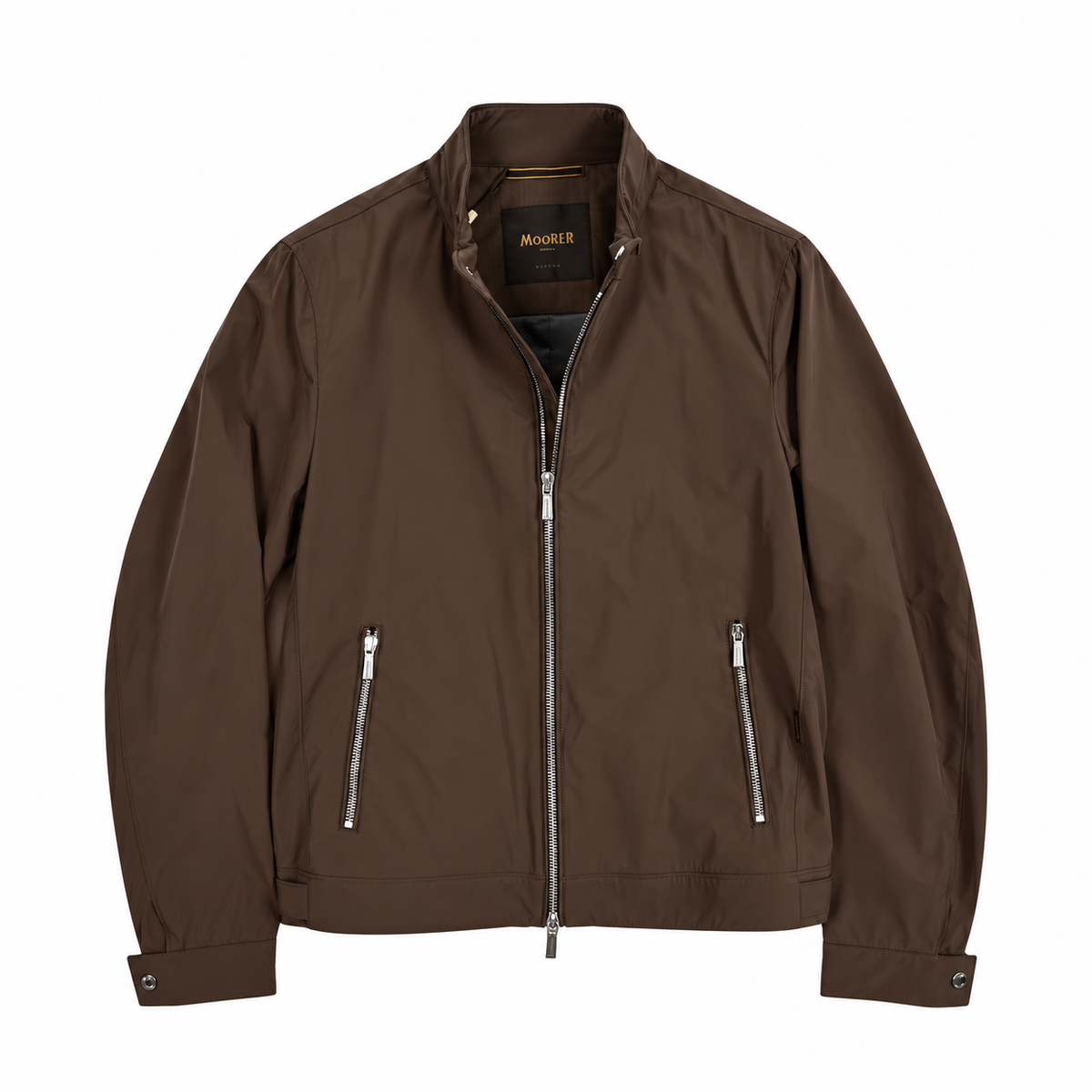 Moorer Men Jacket Vangi Brown