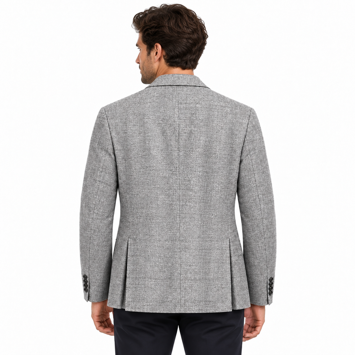 hogan Men Jacket Cotton Grey