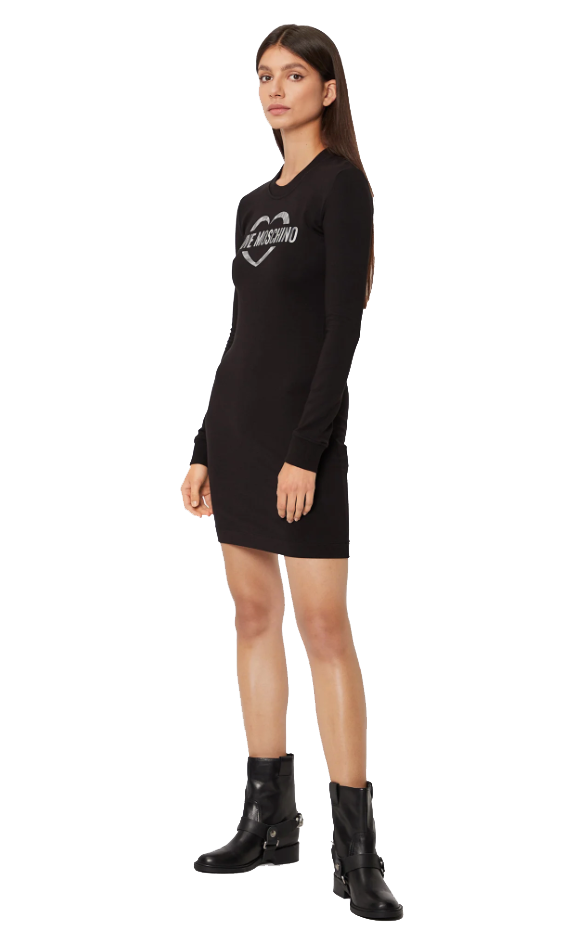 Love Moschino Women Dress Black