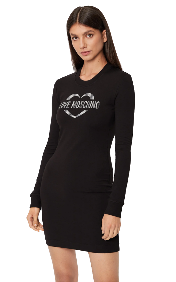 Love Moschino Women Dress Black