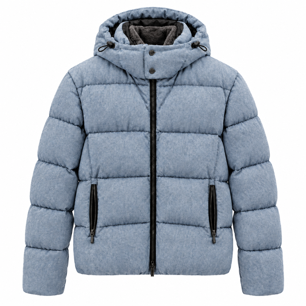 moorer Men Jacket Raul Blue
