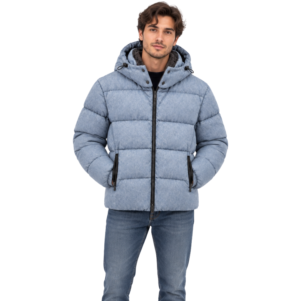 moorer Men Jacket Raul Blue
