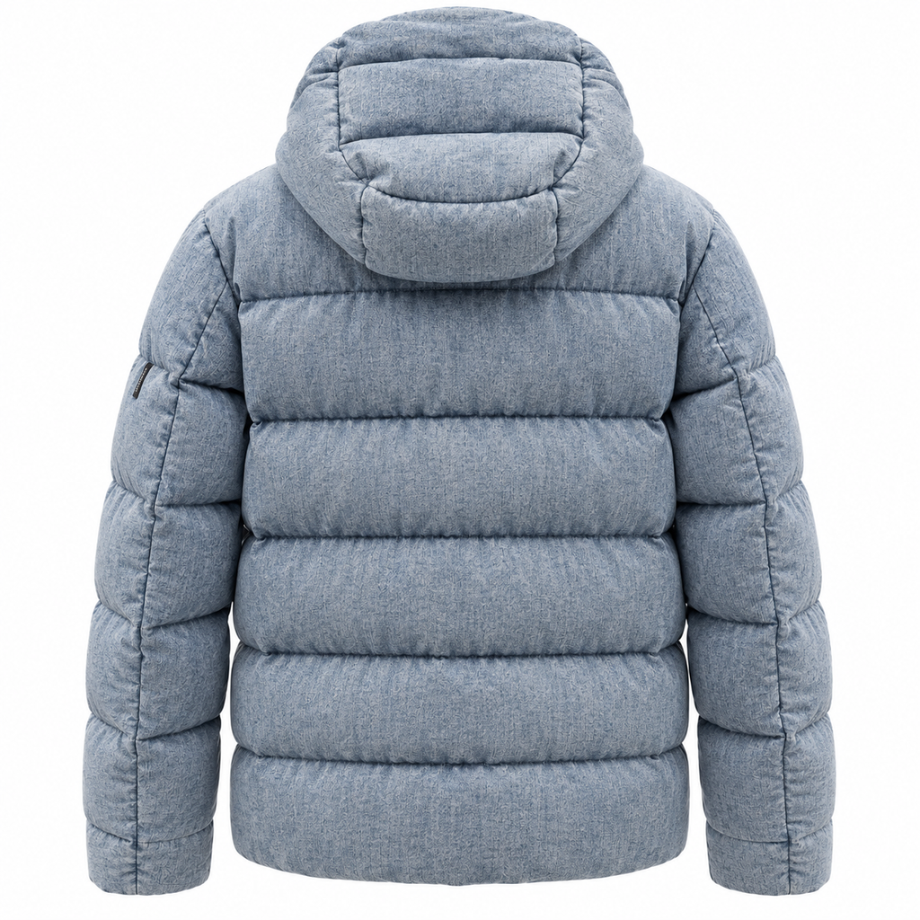 moorer Men Jacket Raul Blue