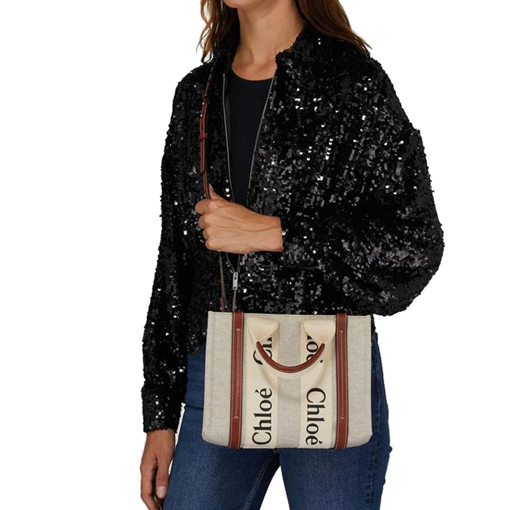 Chloe' Woody Small Tote Bag