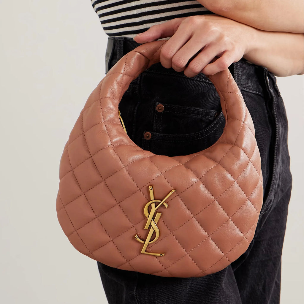 Saint Laurent Icarino Quilted Handbag