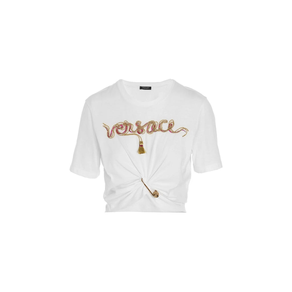 Versace Pin Logo T-shirt