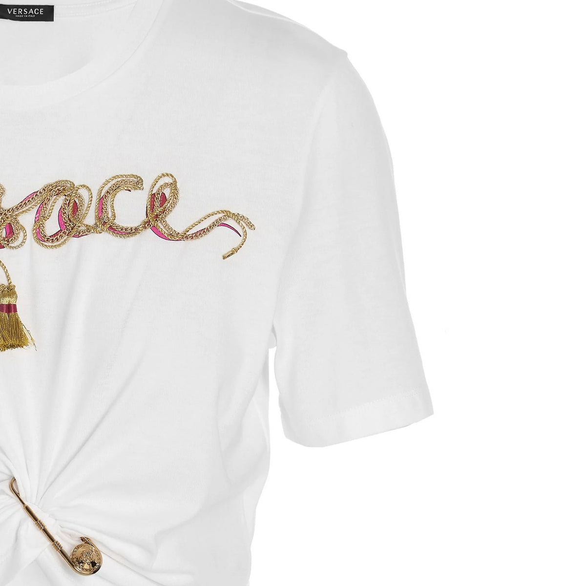 Versace Pin Logo T-shirt