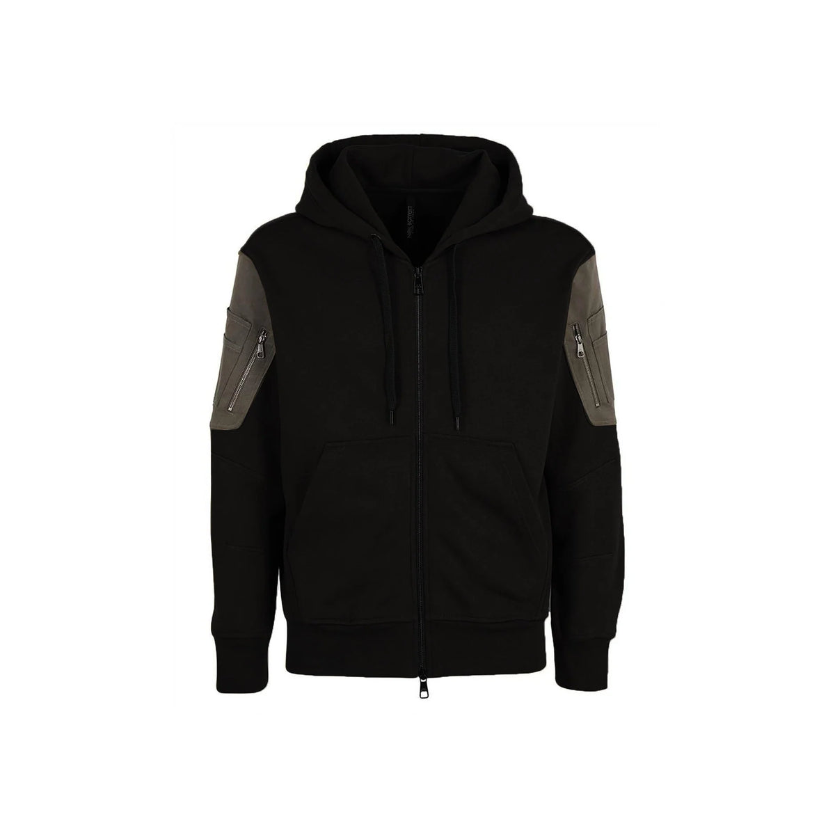 Neil Barrett Cotton Logo Hooded Sweatshirt