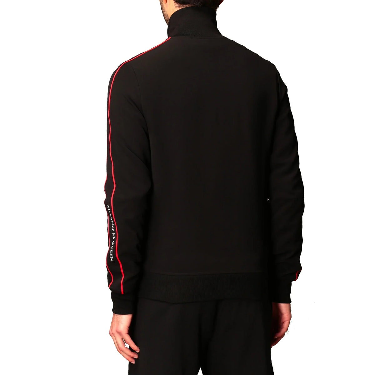 Alexander Mcqueen Logo Zipped Sweatshirt